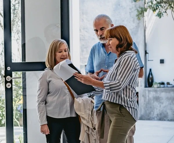 Reviewing the house design