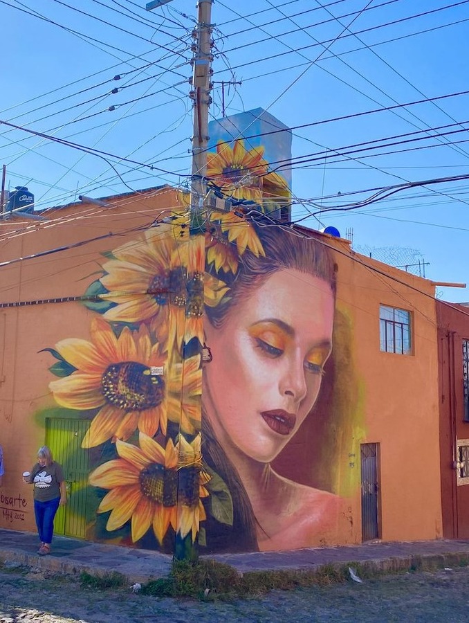 Street art by Hebsarte