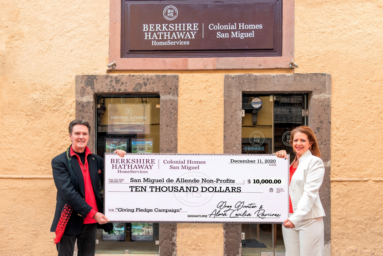 BHHS San Miguel de Allende Emulates Warren Buffett’s Giving Pledge Campaign