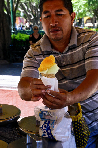 Ice cream vendor