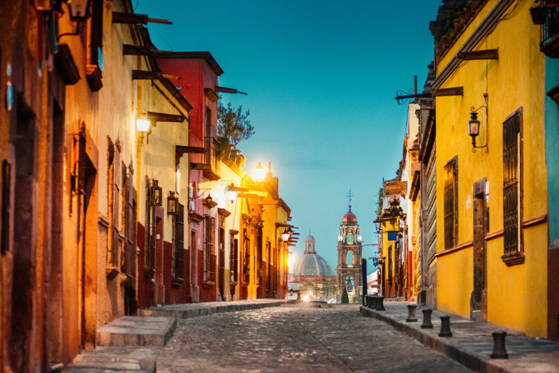 Street in San Miguel de Allende