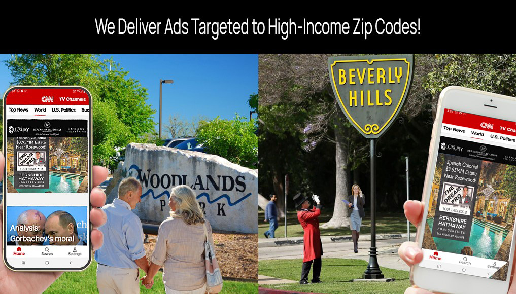 Market Listings to HNW Zip Codes