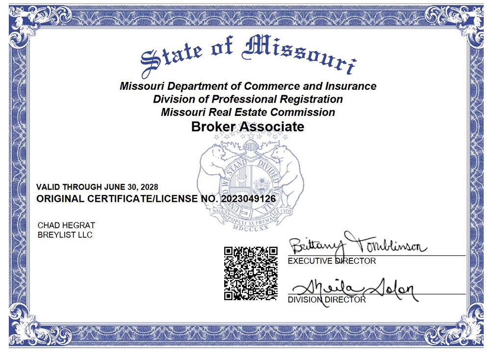 Chad - MO License