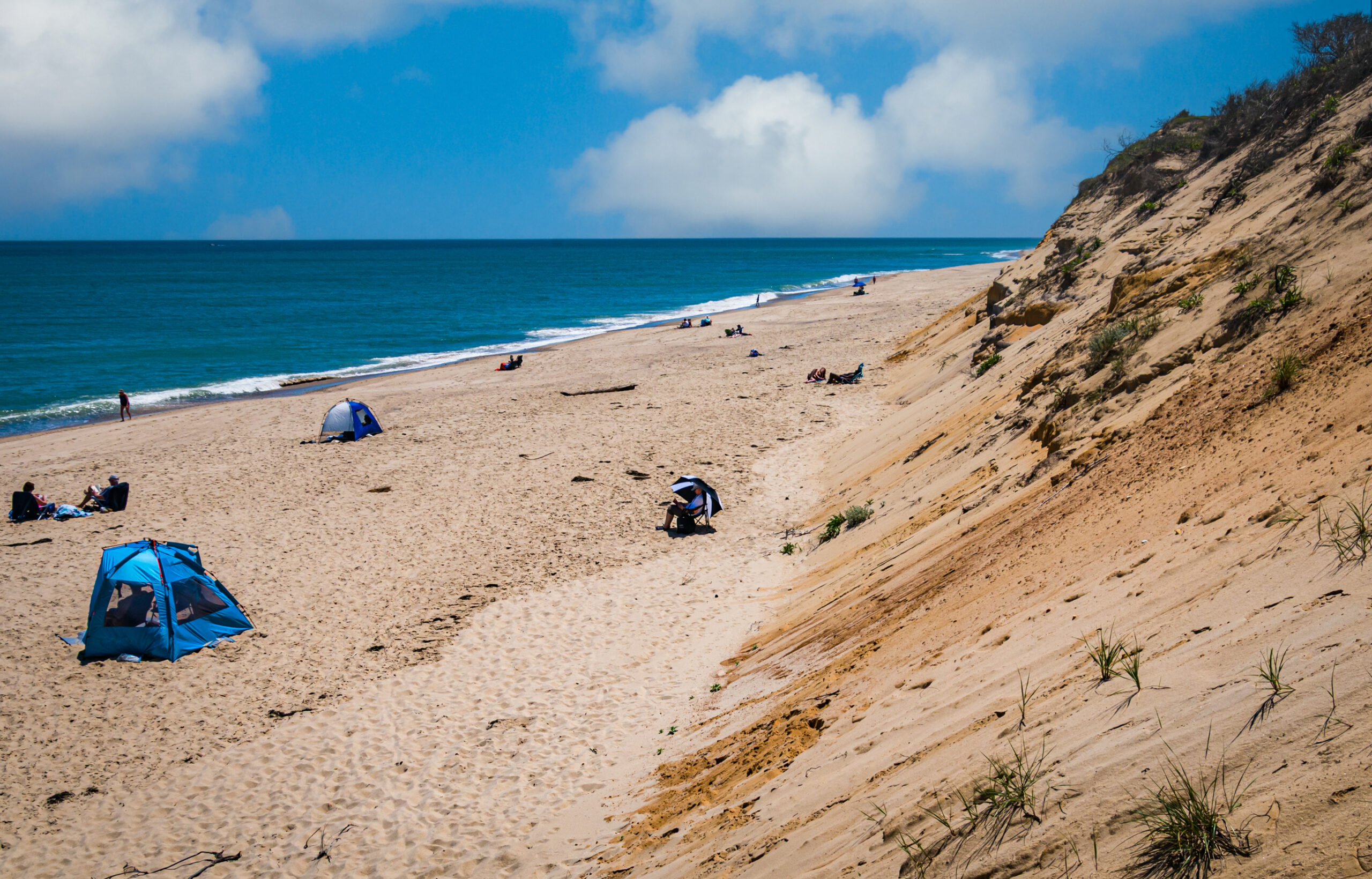 Relaxing on Marconi Beach