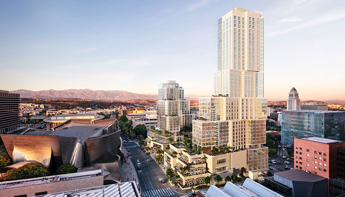 Construction kicks off on Frank Gehry’s next big project—a mixed-use complex on Bunker Hill