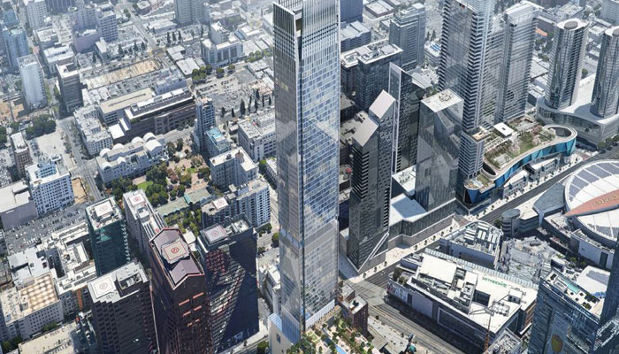 66-story hotel and condo skyscraper near LA Live moving ahead