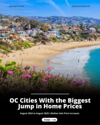 OC Cities With the Biggest Jump in Home Prices