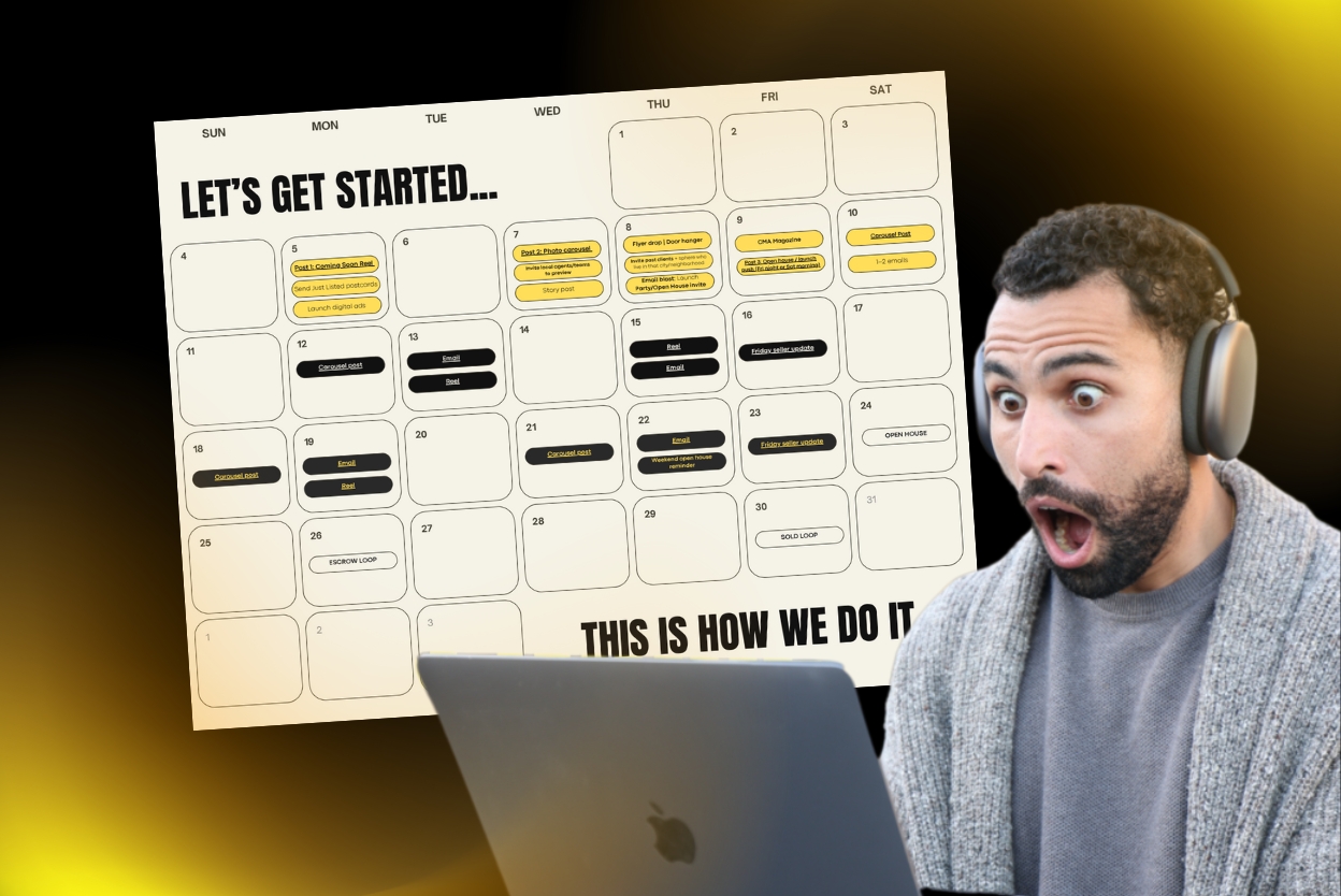 The Calendar That Turned My Listings Into a Repeatable System (and New Business)