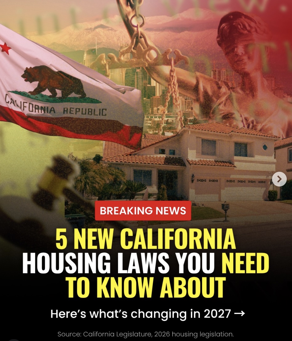 California Just Changed Its Housing Laws