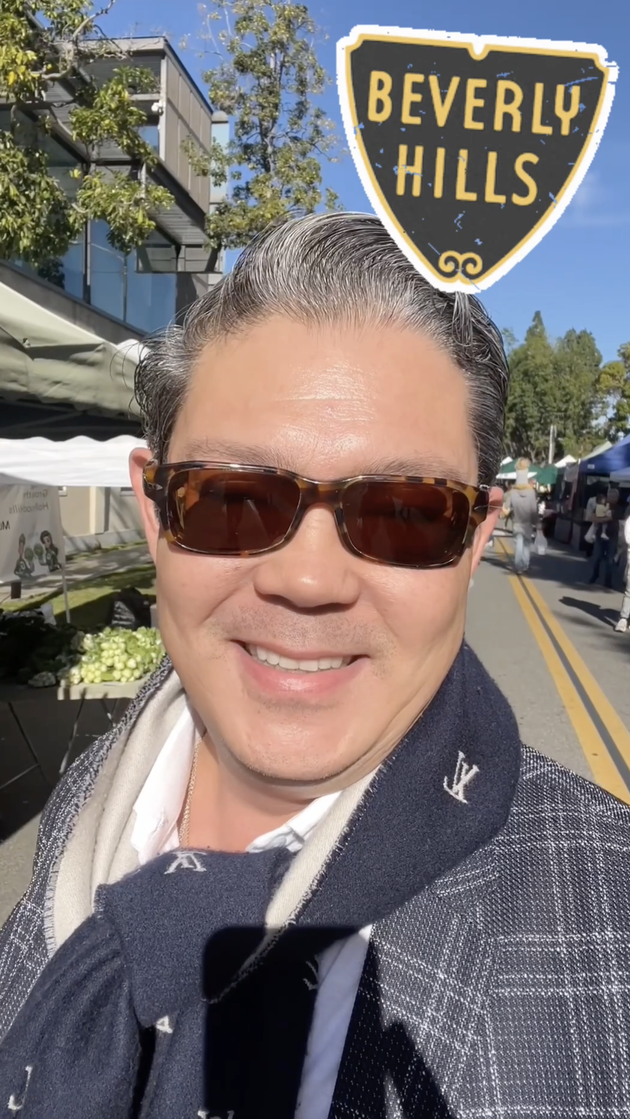 Sunday Mornings at the Beverly Hills Farmers Market