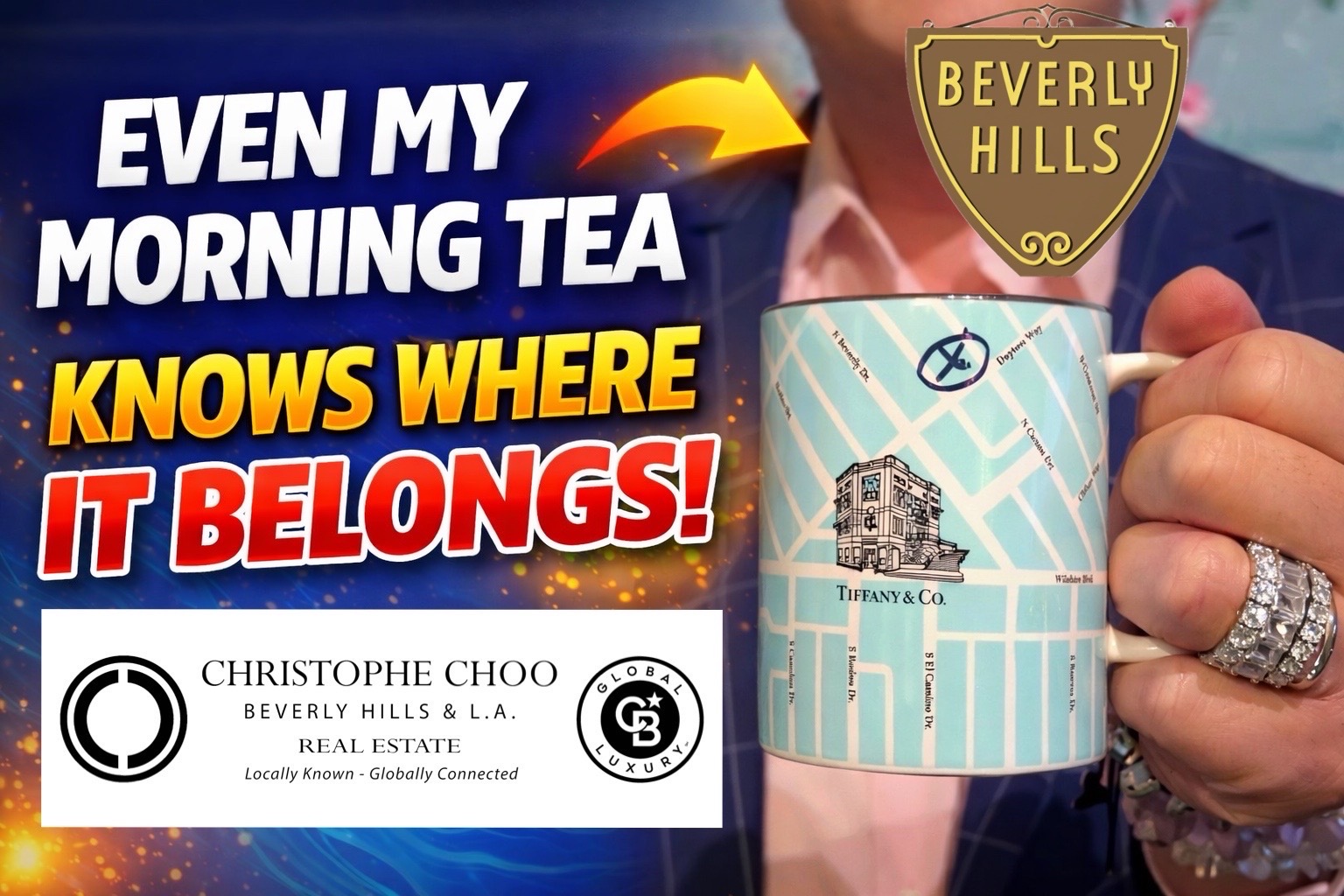 Even My Morning Tea Knows Where It Belongs