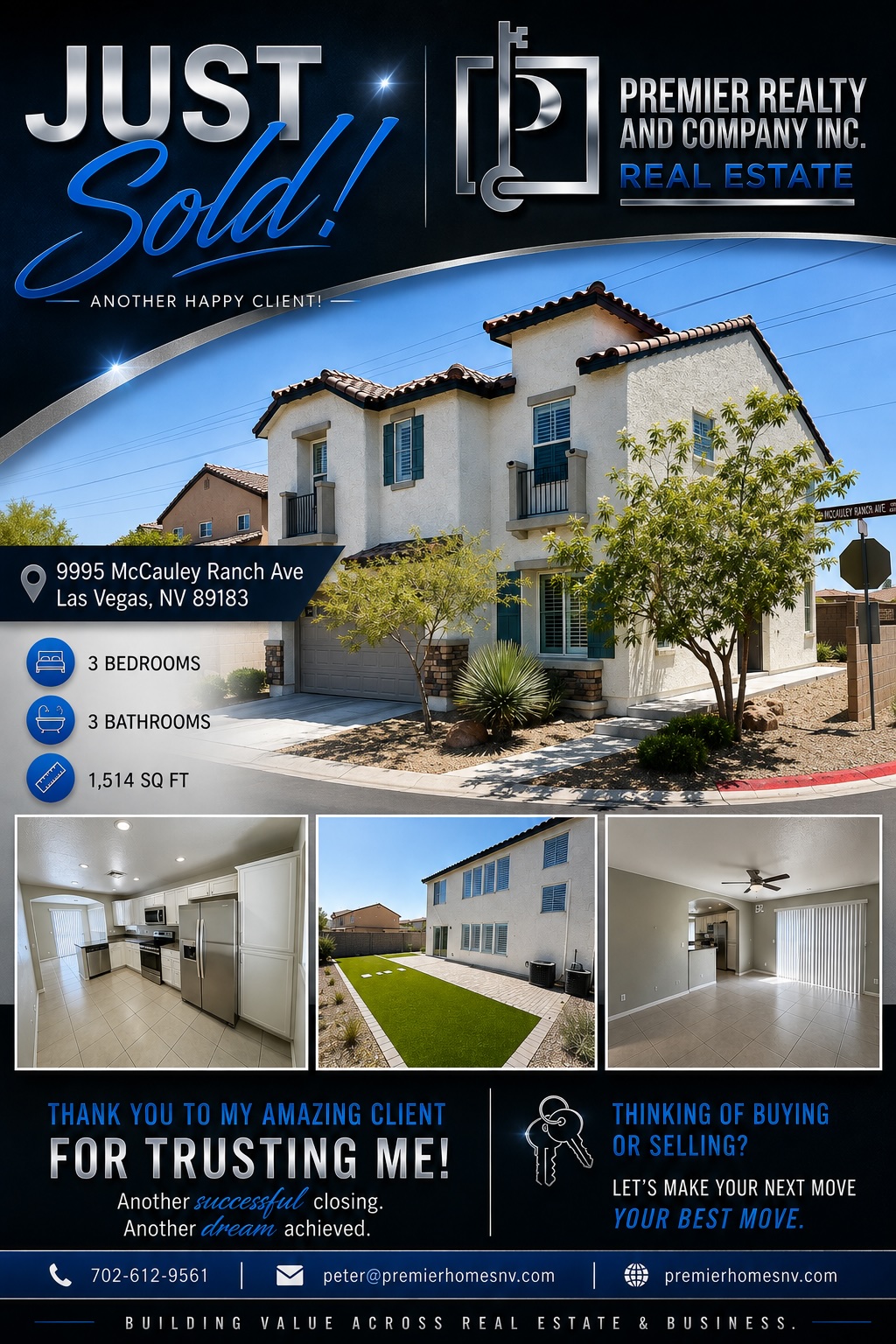 JUST SOLD and CLOSED!