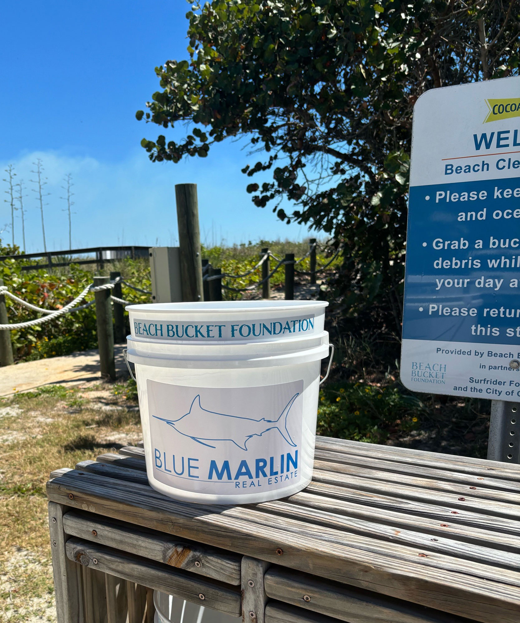 Beach Bucket Foundation