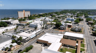 Downtown Titusville, Florida close to NASA Kennedy Space Center, SpaceX, and Blue Origin