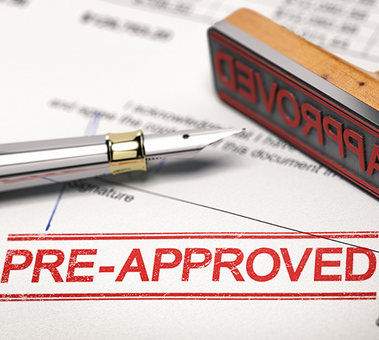 Get pre-approved