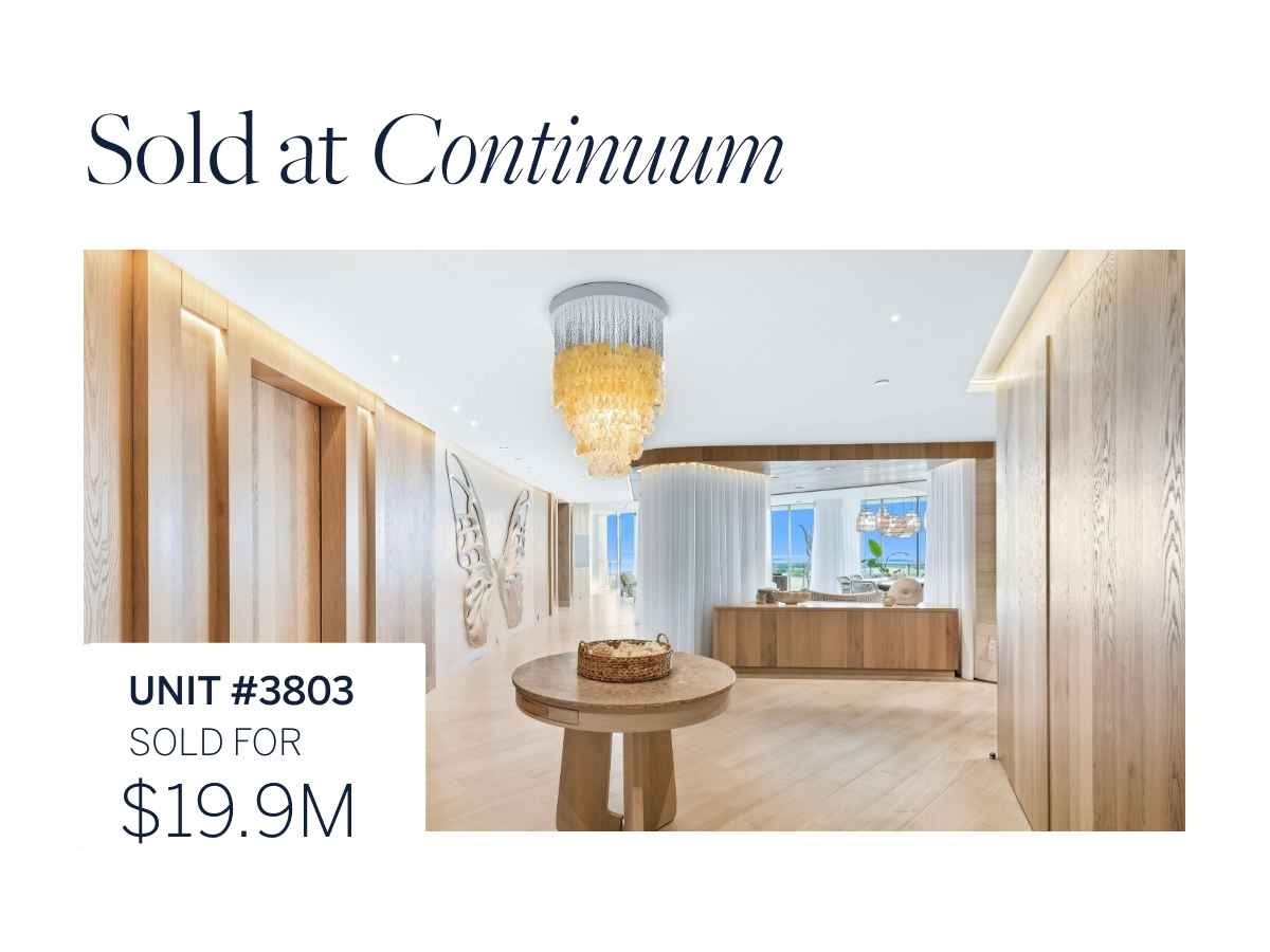 SOLD: Continuum South Tower 3803