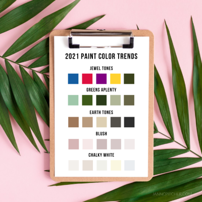 2021 Paint Color Trends | Jann C. Pitcher Real Estate | janncpitcher.com