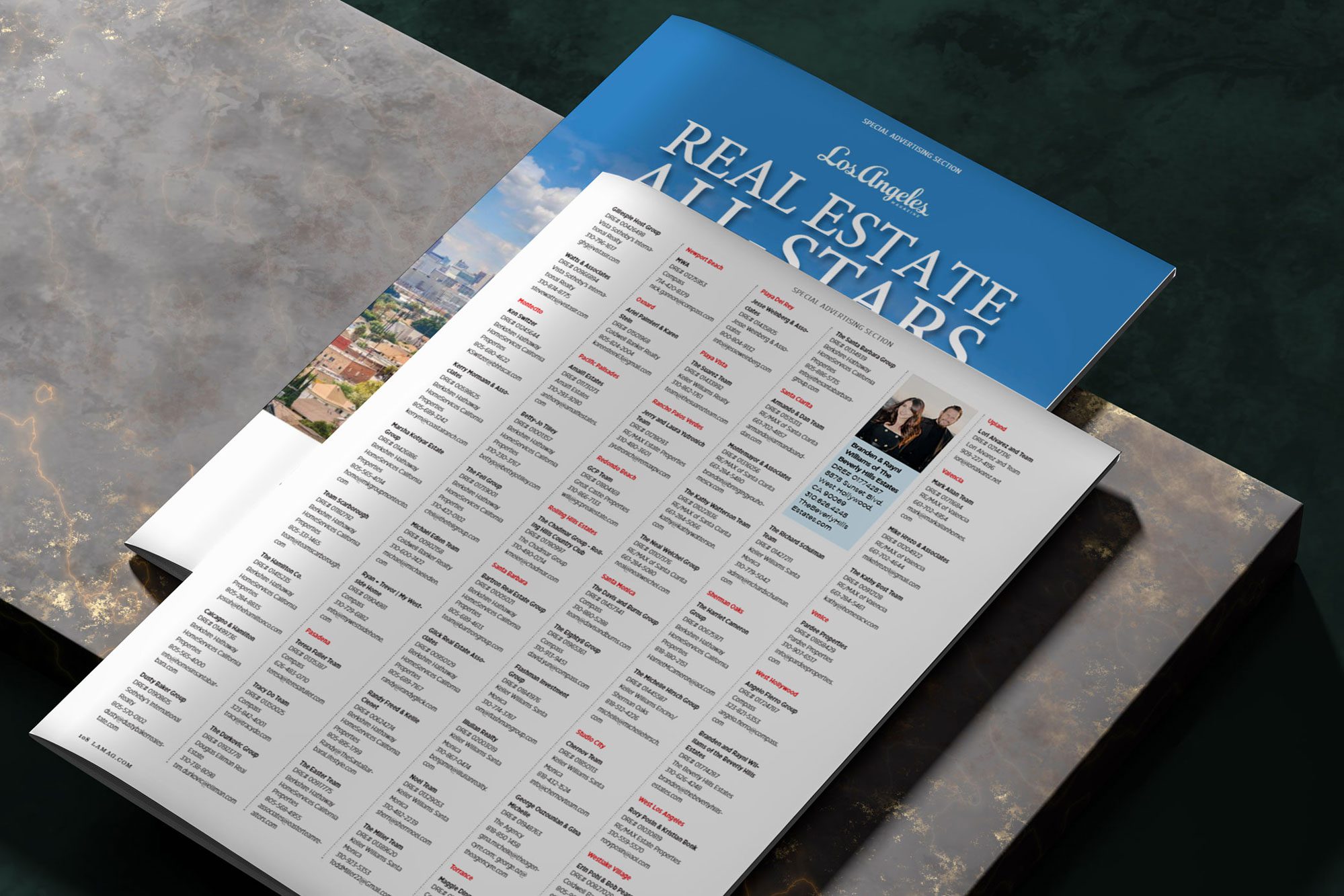 Los Angeles Magazine Real Estate All Stars