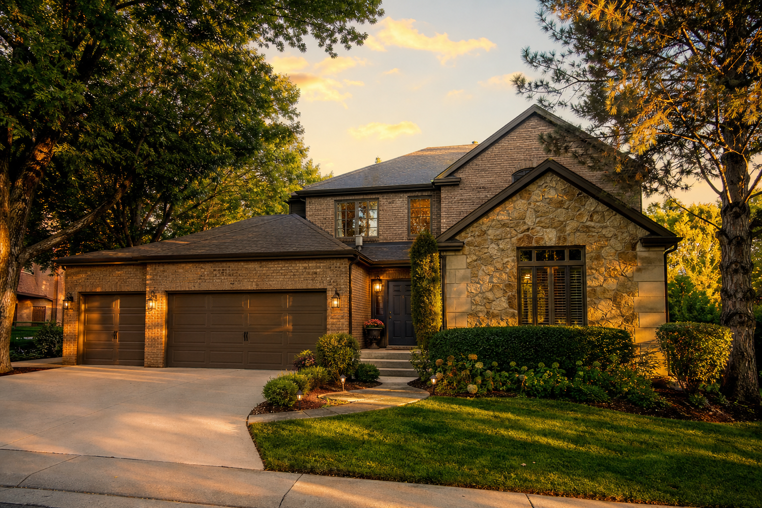 Well-kept Greenwood Village home exterior ready to list