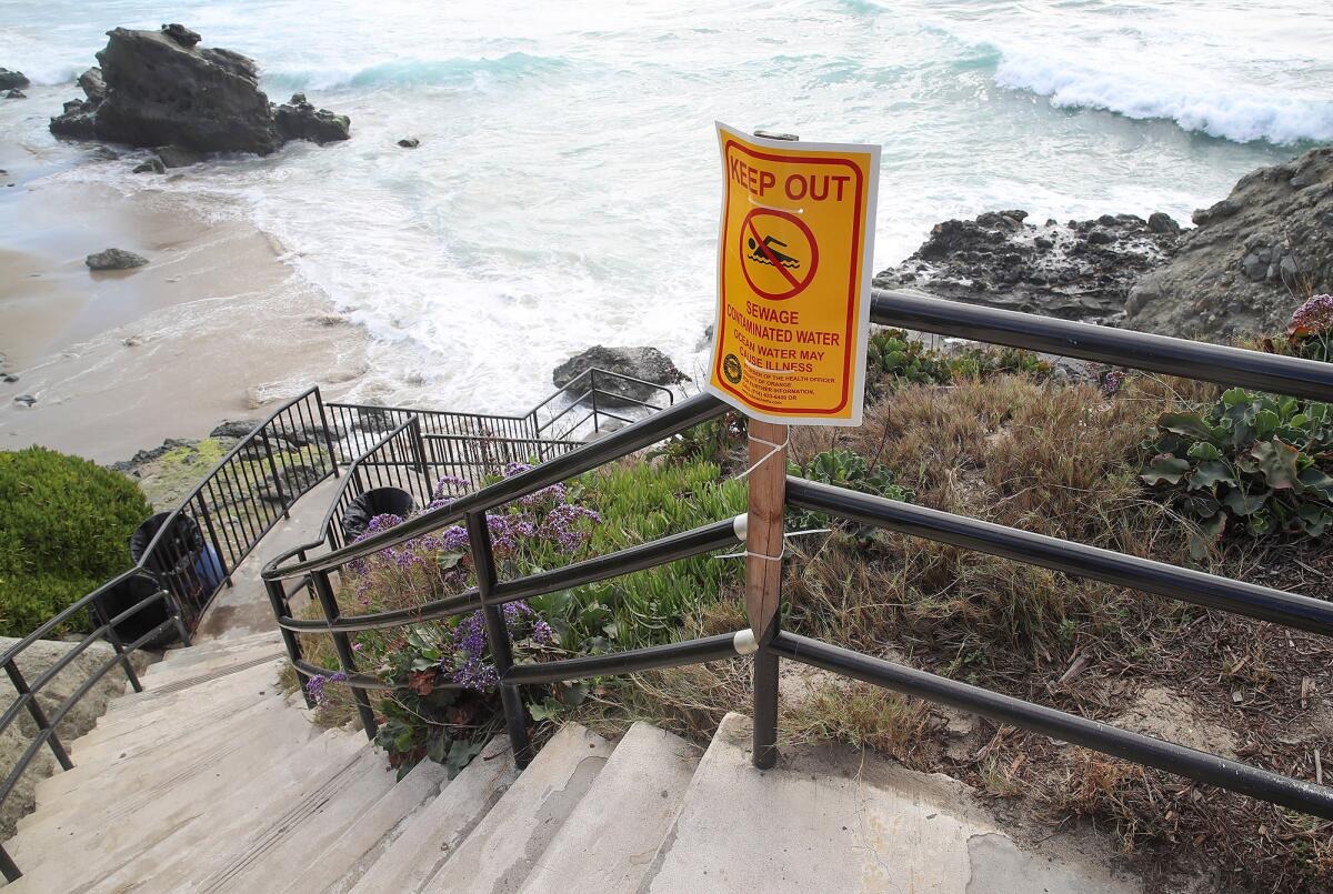 Laguna Beach Sewage Spill