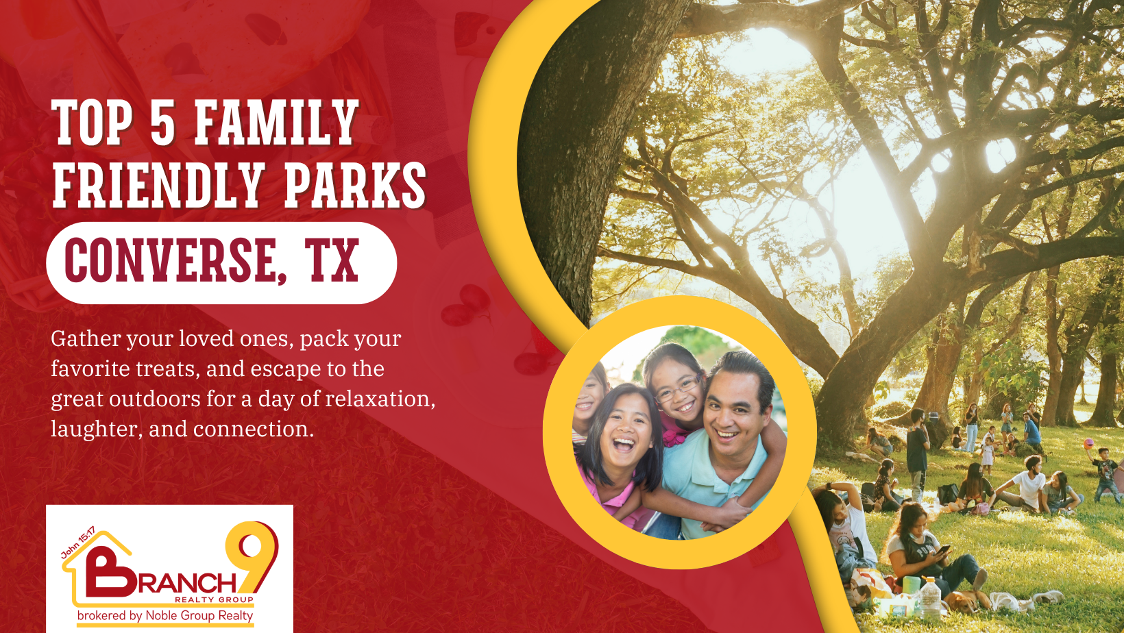 Top 5 Family Friendly Parks in Converse, TX