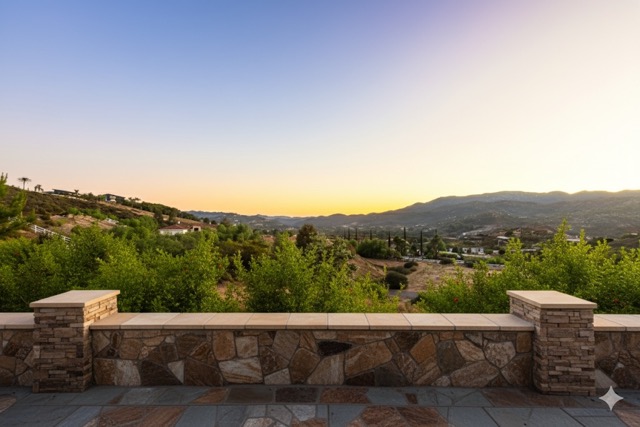 Scenic view of La Cresta