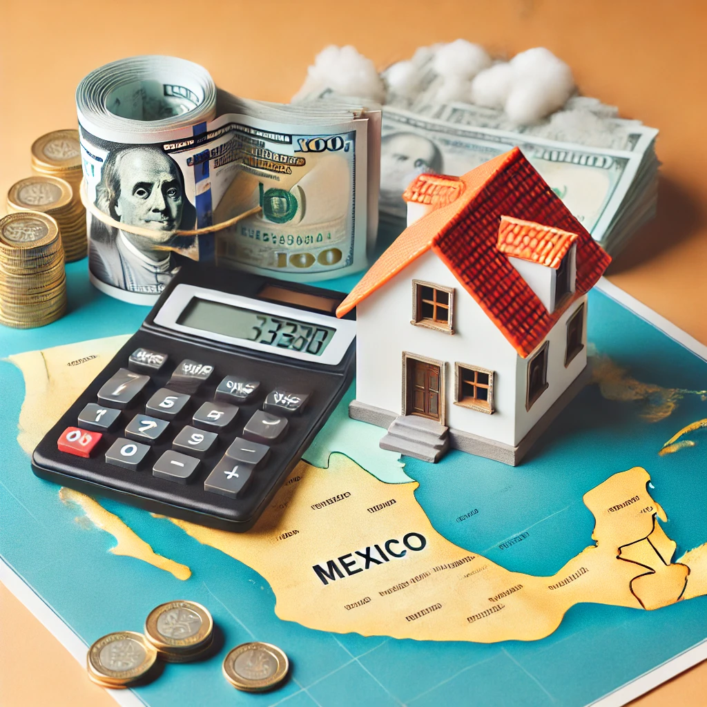 Financial aspects of buying property in Mexico for foreigners, including costs and budgeting.