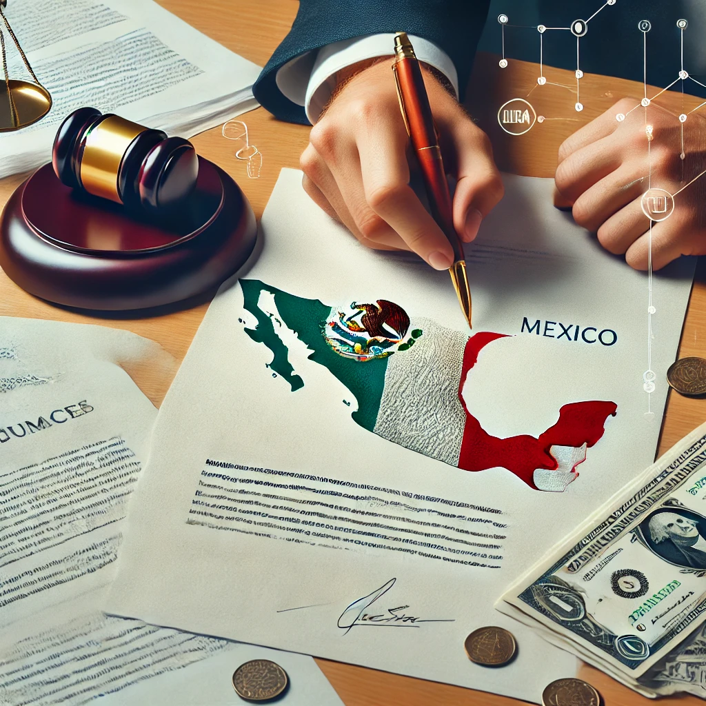 Legal process for foreign buyers in Mexico, including property contracts and regulations