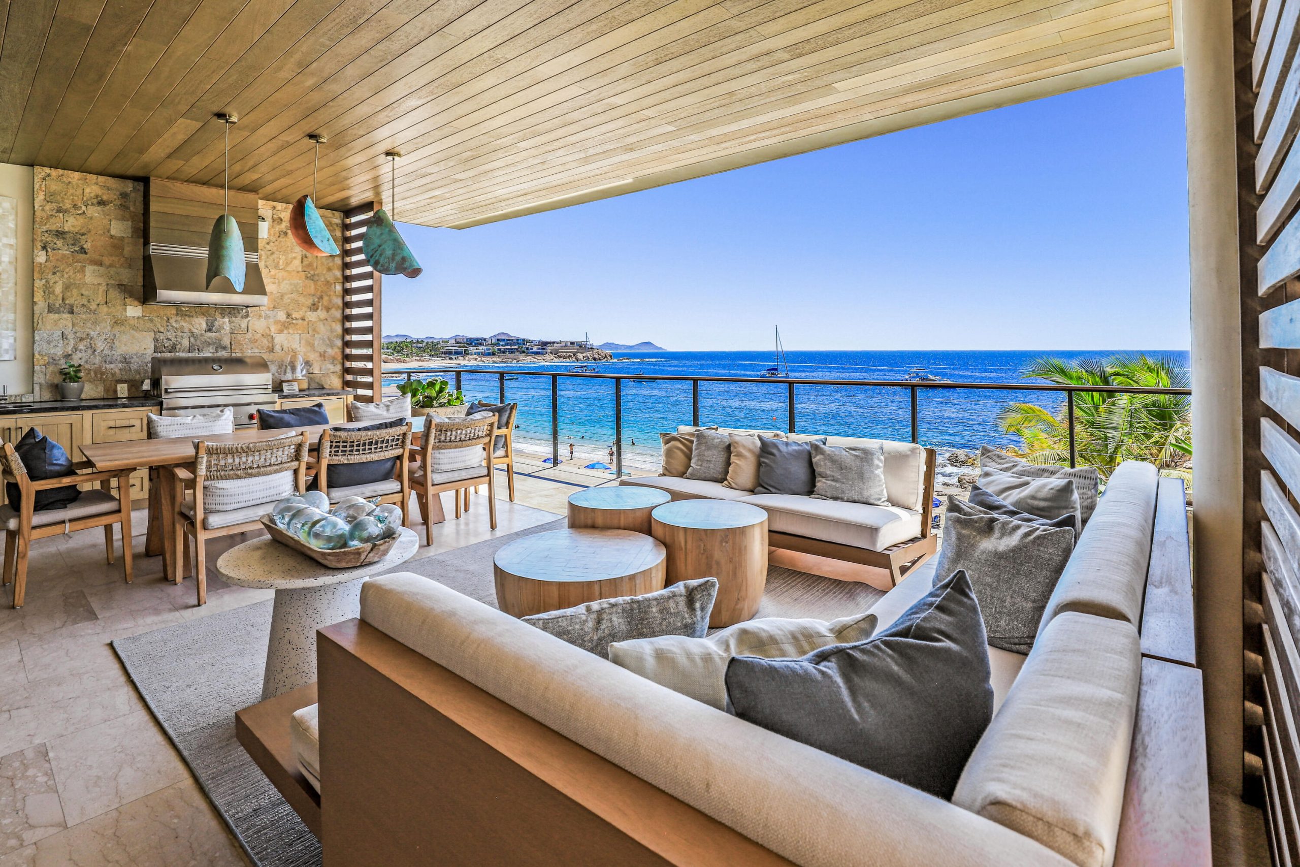 Cabo beachfront homes