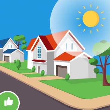 Plenty of natural light