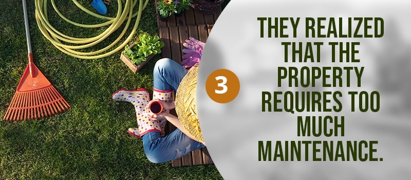 Too much maintenance