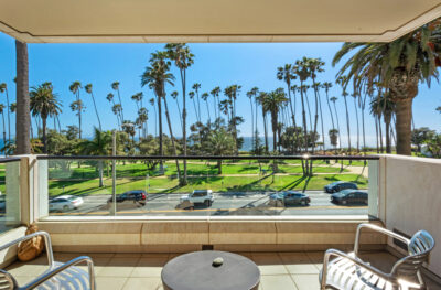 Balcony view of Ocean Avenue