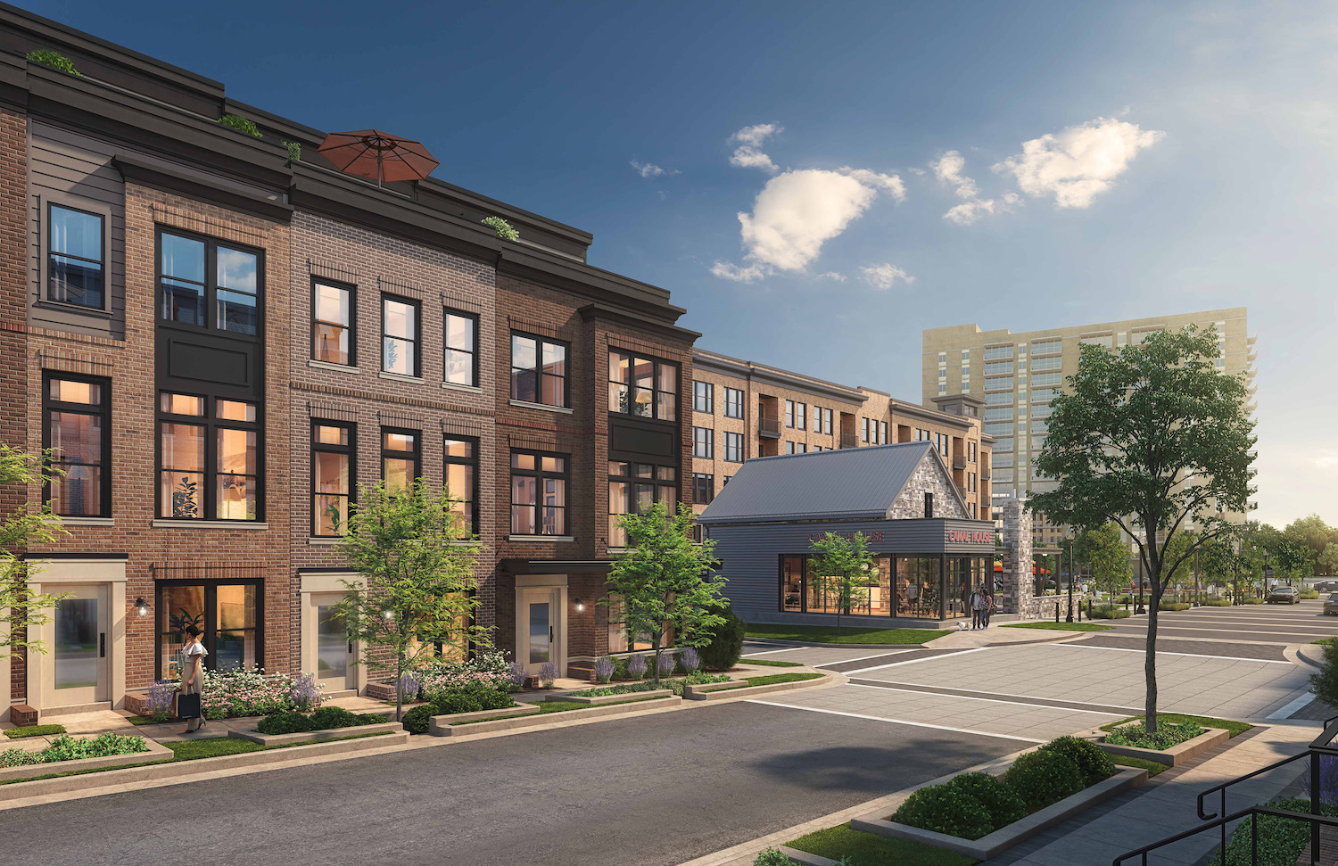 Brownstones at Westbard Square | Bethesda Elevator Townhomes
