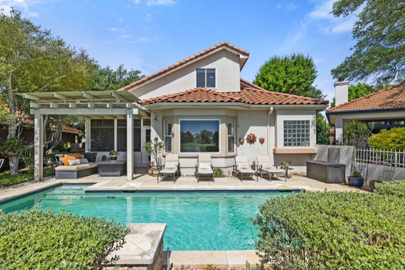Desert contemporary at 12333 Labrador Bay Court in Las Vegas