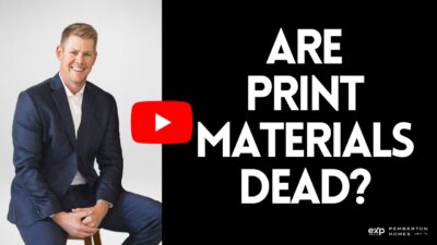 Are Print Materials Dead