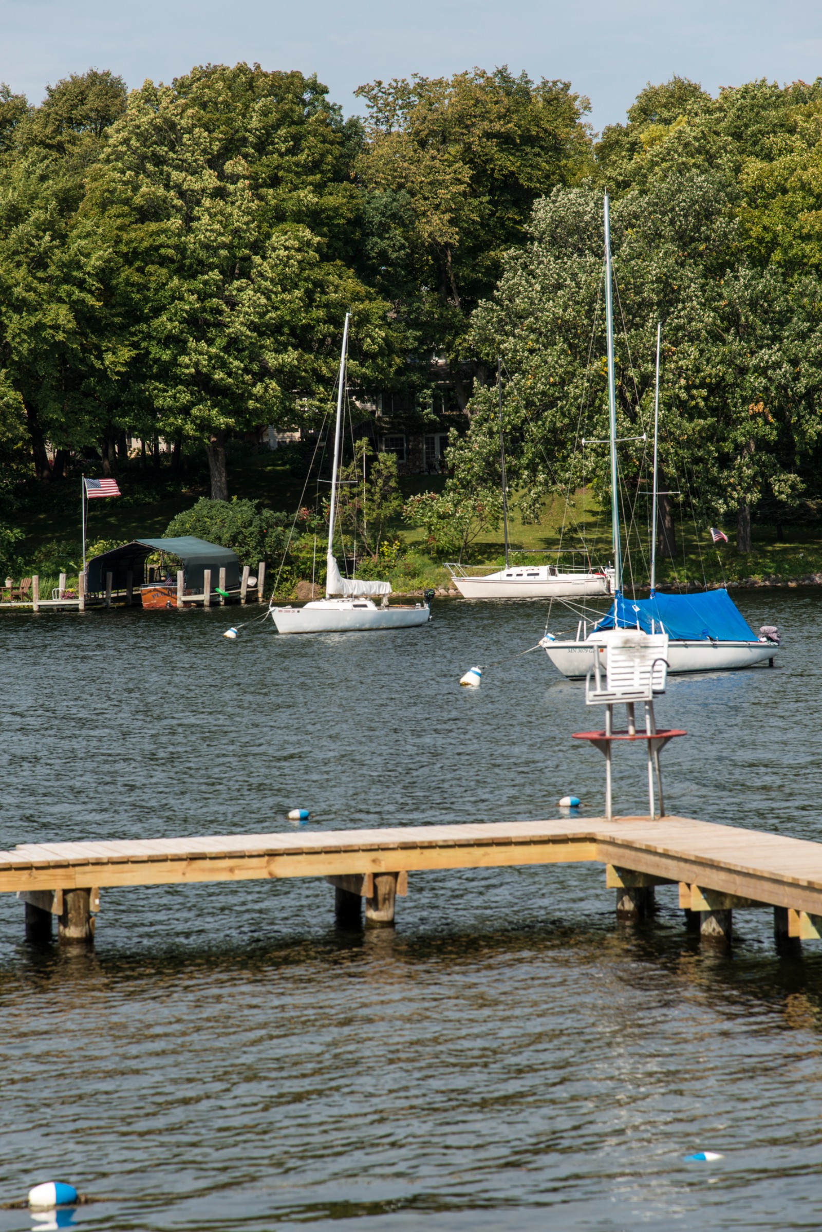 Boats in MN Lake