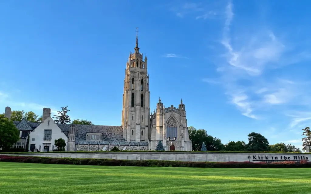 Kirk in the Hills: Bloomfield Hills’ Gothic Landmark, Gardens, and Lakeside Grounds