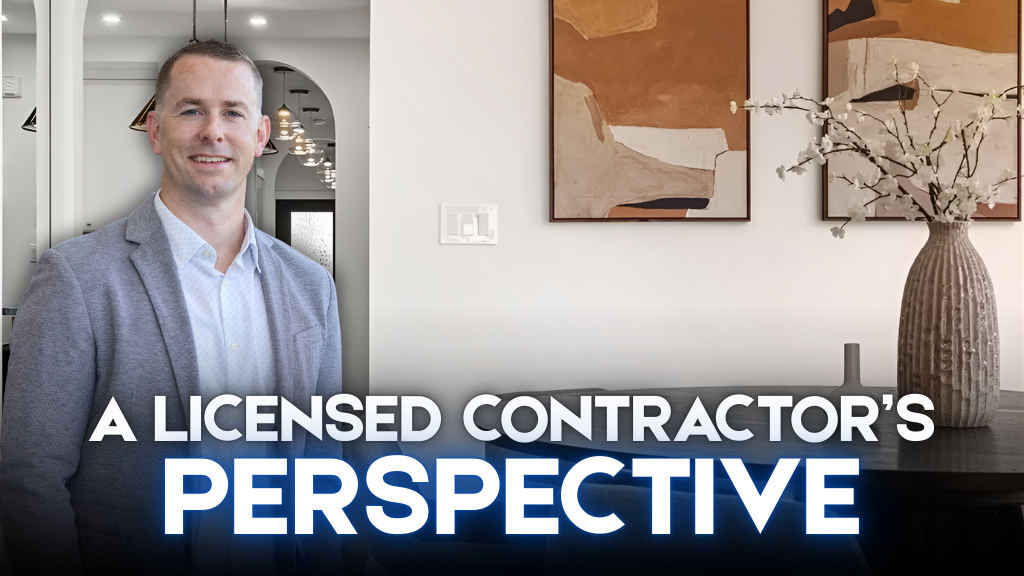 Paul Neavyn, licensed general contractor and real estate agent, inspecting a home in Greater Boston