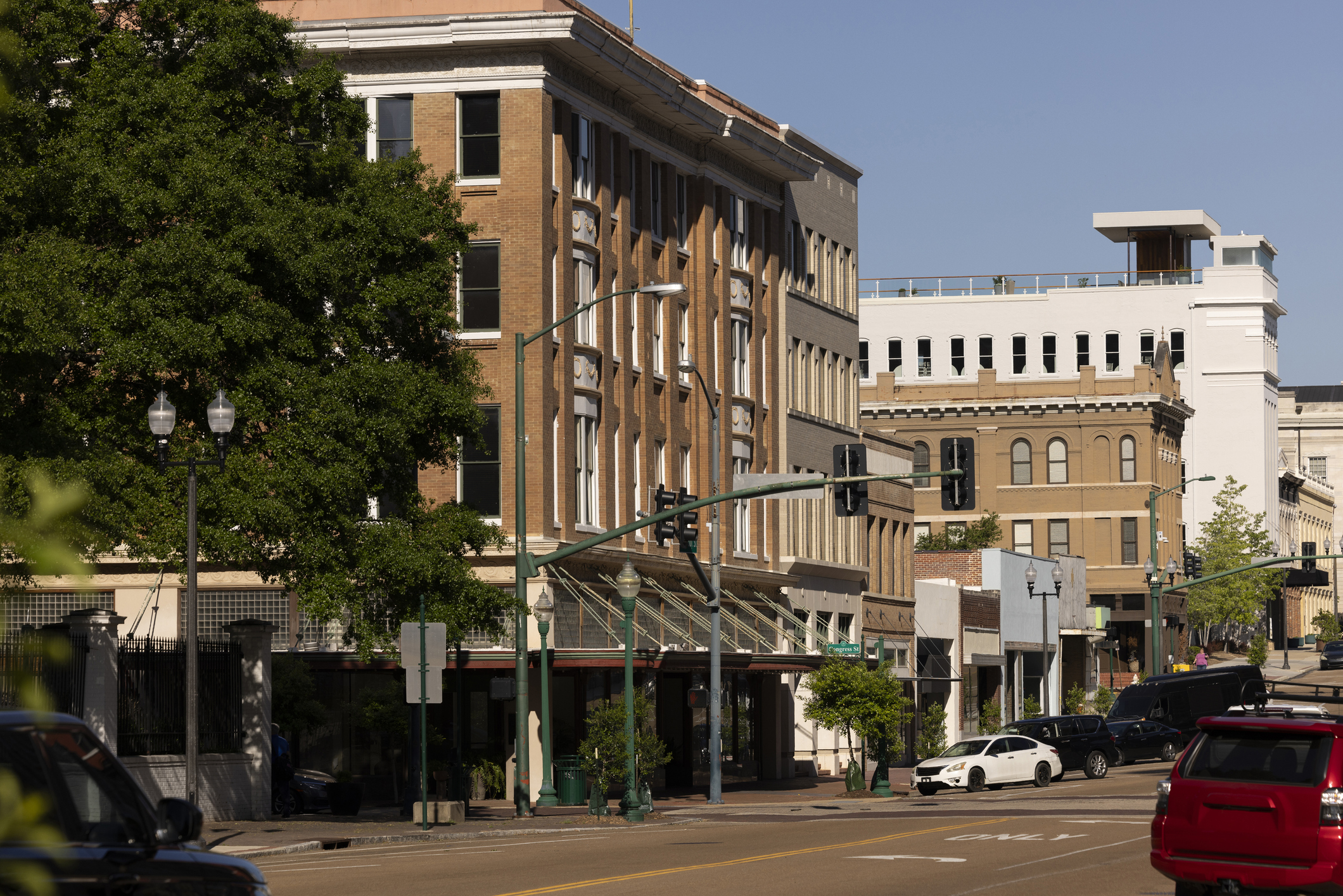 Historic Skyline of Downtown Jackson Mississippi