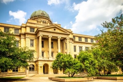 The Academic Building at Texas