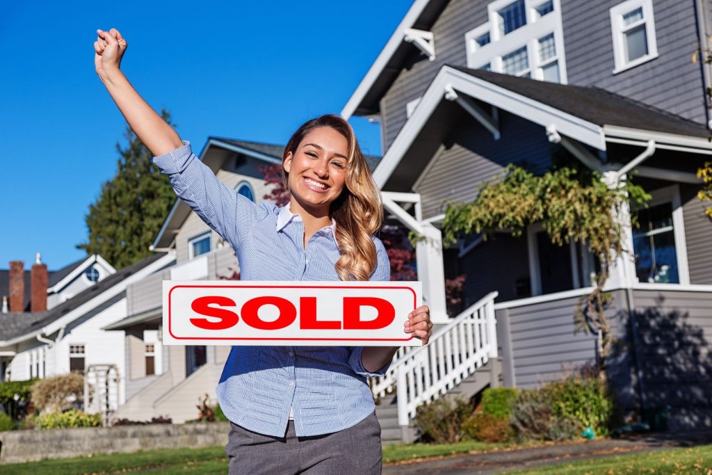Woman sold her house