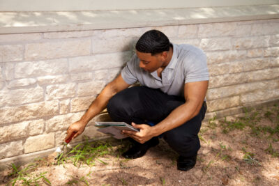 African descent building inspector