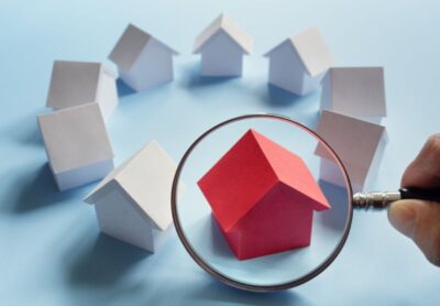 searching for real estate house or new home