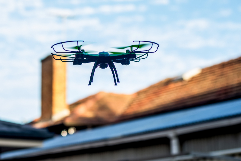 drone on your home