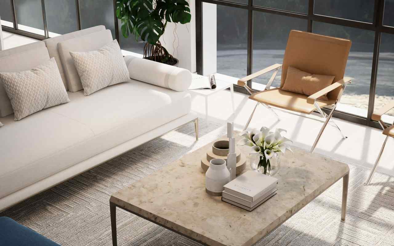 Detailed interior living space