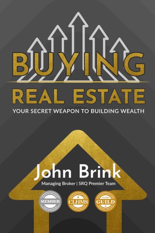 Buying Real Estate book cover by John Brink