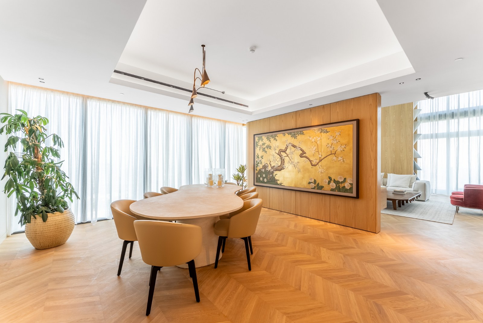 ZA’ABEEL FIRST | Bespoke 3BR Duplex | Exclusive Landmark Residence Slide Image