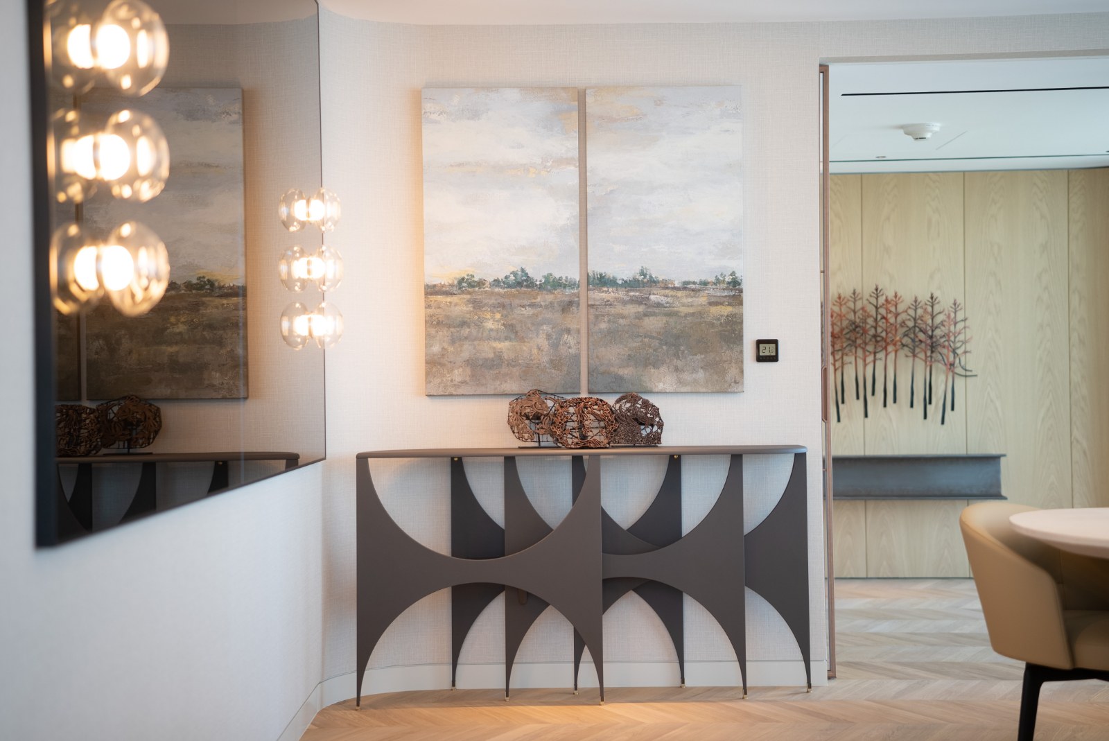 ZA’ABEEL FIRST | Bespoke 3BR Duplex | Exclusive Landmark Residence Slide Image