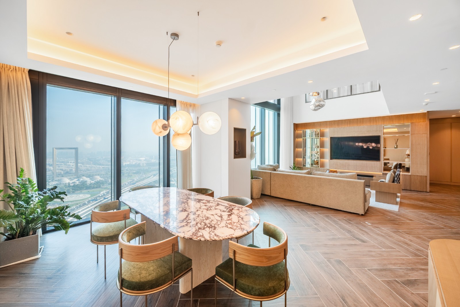 ZA’ABEEL FIRST | 2BR Duplex | Park & Dubai Frame Views Slide Image