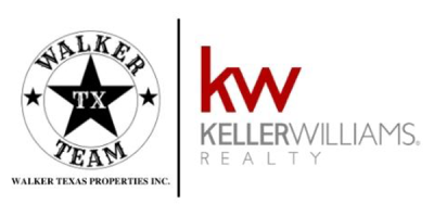 Walker Texas Team and Keller Williams Realty logo serving home buyers and sellers throughout Central Texas